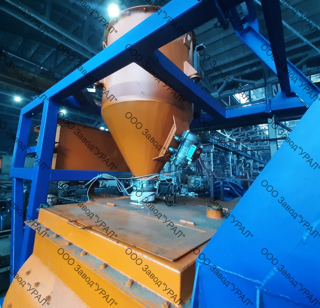 Двухвальный бетоносмеситель УРАЛ ДБС-1500